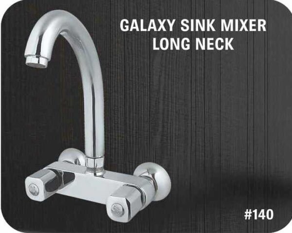 Galaxy Sink Mixer Long Sink Neck#140  Vanity Mixture By Gohar Sanitary Fittings