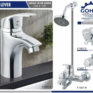 Jojo Bath Set By Gohar Sanitary Fittings - Full Round Series Cod-1601