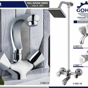 Zoom Bath Set By Gohar Sanitary Fittings - Full Round Series Cod-4601