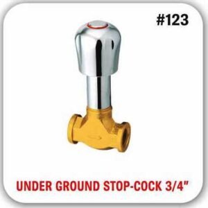 Under Ground Stop Cock 3/4 By Gohar Sanitary Fittings # 123