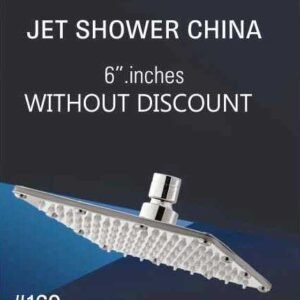 Jet Shower China 6'' inches without discount # 169 By Gohar Sanitary Fittings