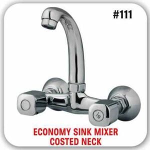 Economy Sink Mixer Costed Neck #111 By Gohar Sanitary Fittings