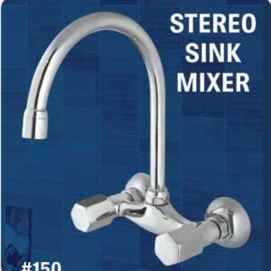 Stereo Sink Mixer # 150 Vanity Mixer by Gohar Sanitry Fittings